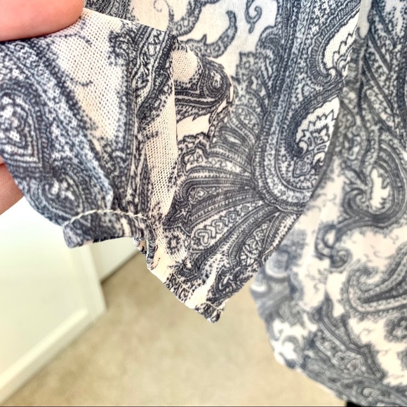 SWEET PEA by STACY FRATI Semi-Sheer Blouse—SZ. SM - Picture 16 of 16